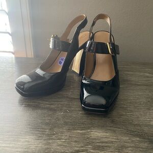 Sam Edelman Women’s Jildie Mary Jane Slingback Pumps